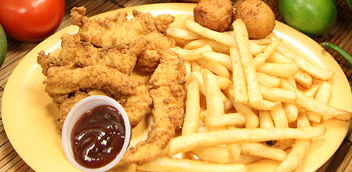 chicken tenders platter