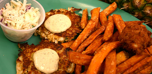 crabcake platter