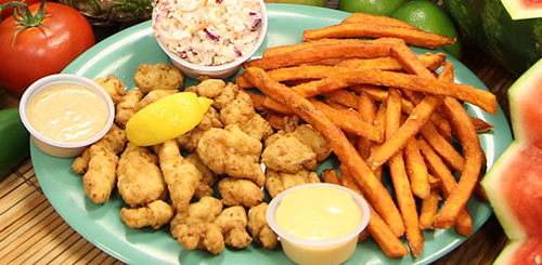 gator bites platter