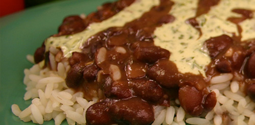 rice and beans