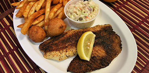 tilapia platter